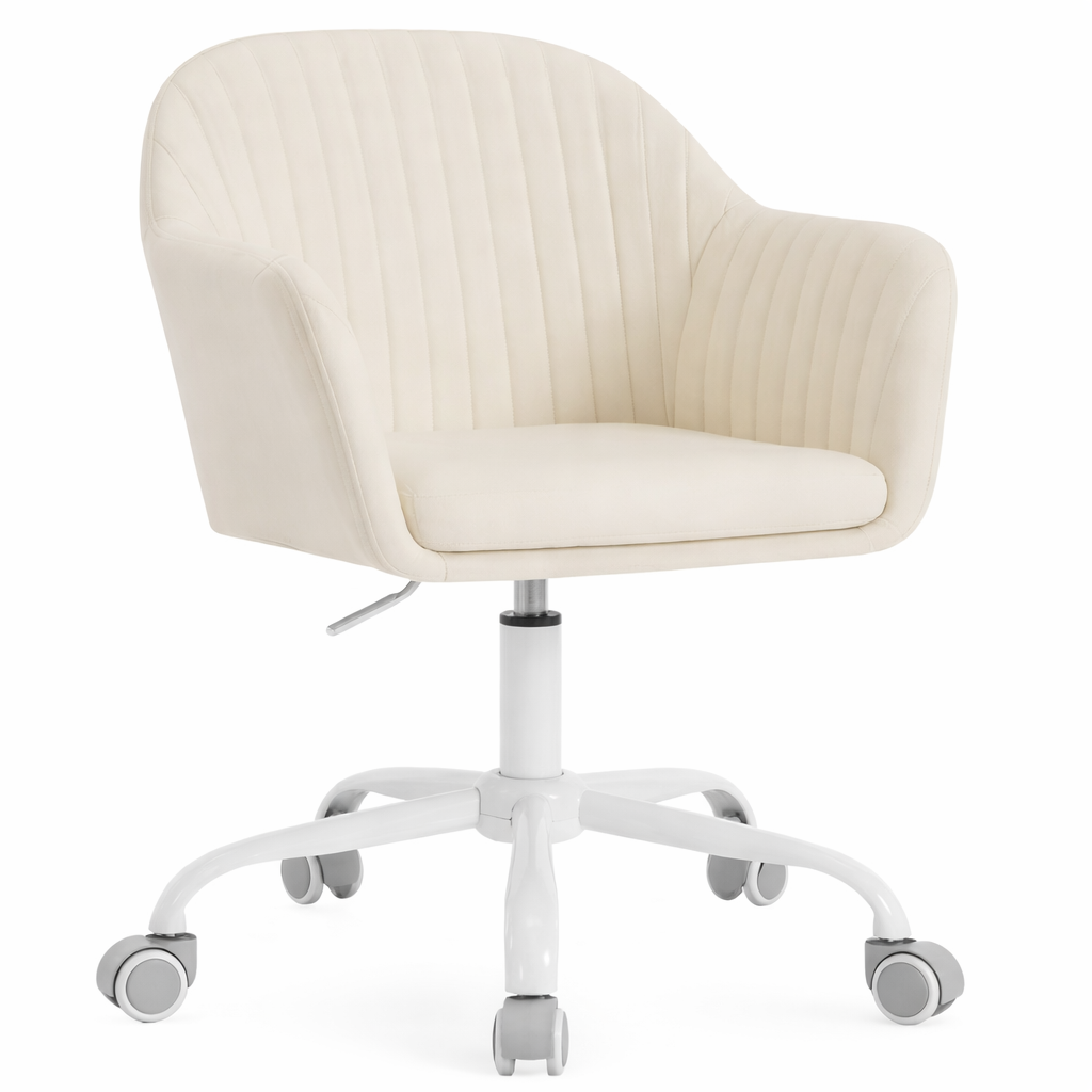 Chaise de Bureau Basse en Velours