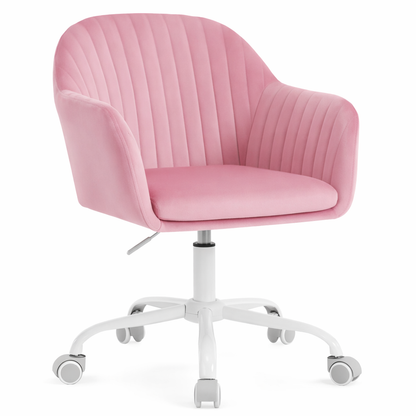 Chaise de Bureau Basse en Velours