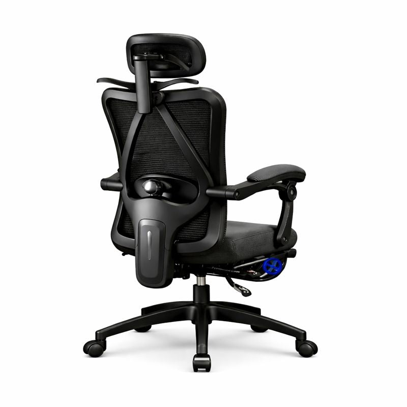 Chaise de Bureau en Maille Inclinable avec Roulettes