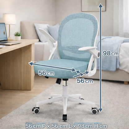 Chaise de Bureau en Maille avec Assise en Mousse